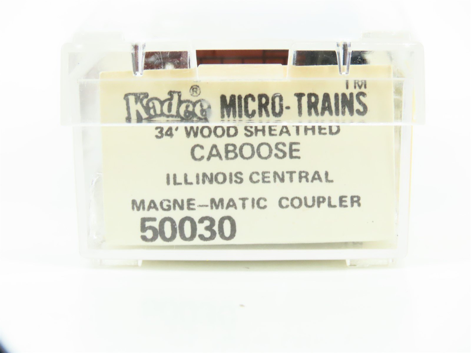 N Scale Kadee Micro-Trains MTL 50030 IC Illinois Central Caboose #9403