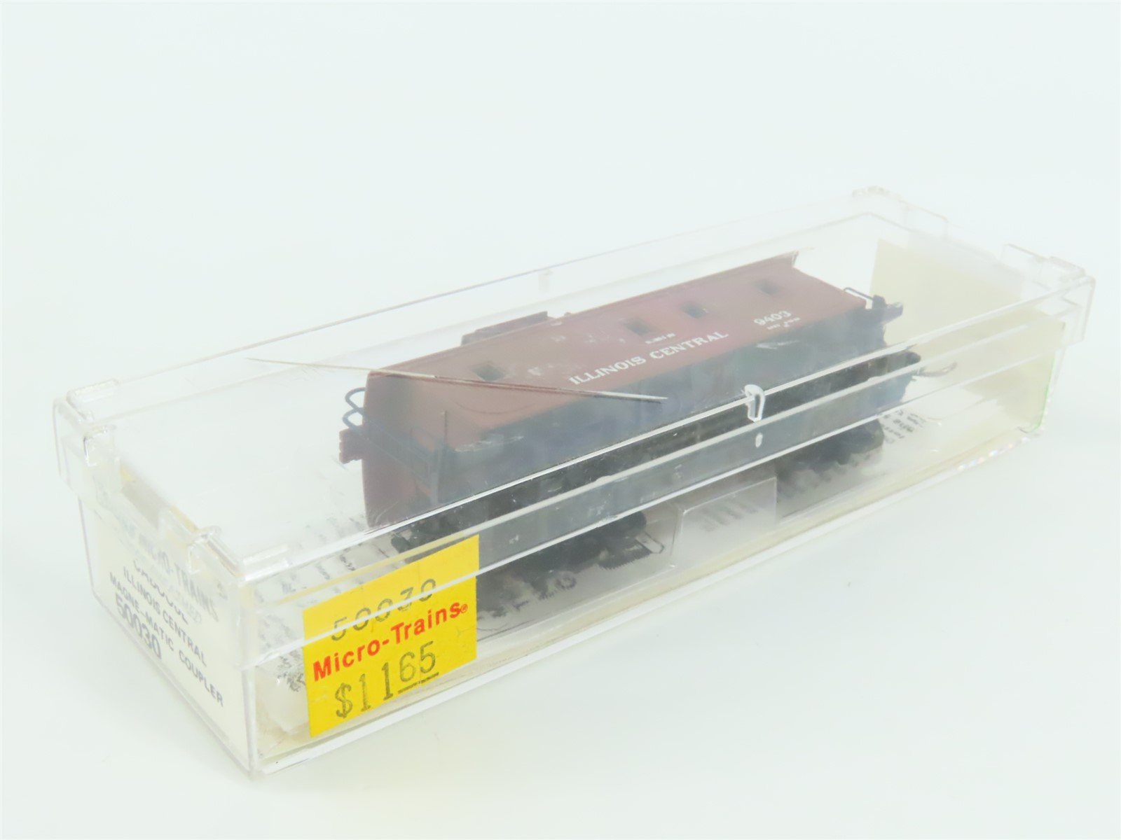 N Scale Kadee Micro-Trains MTL 50030 IC Illinois Central Caboose #9403