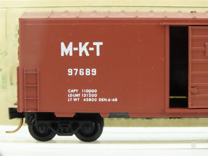 N Scale Kadee Micro-Trains MTL 24229 MKT The Katy 40' Box Car #97689 Blue Label