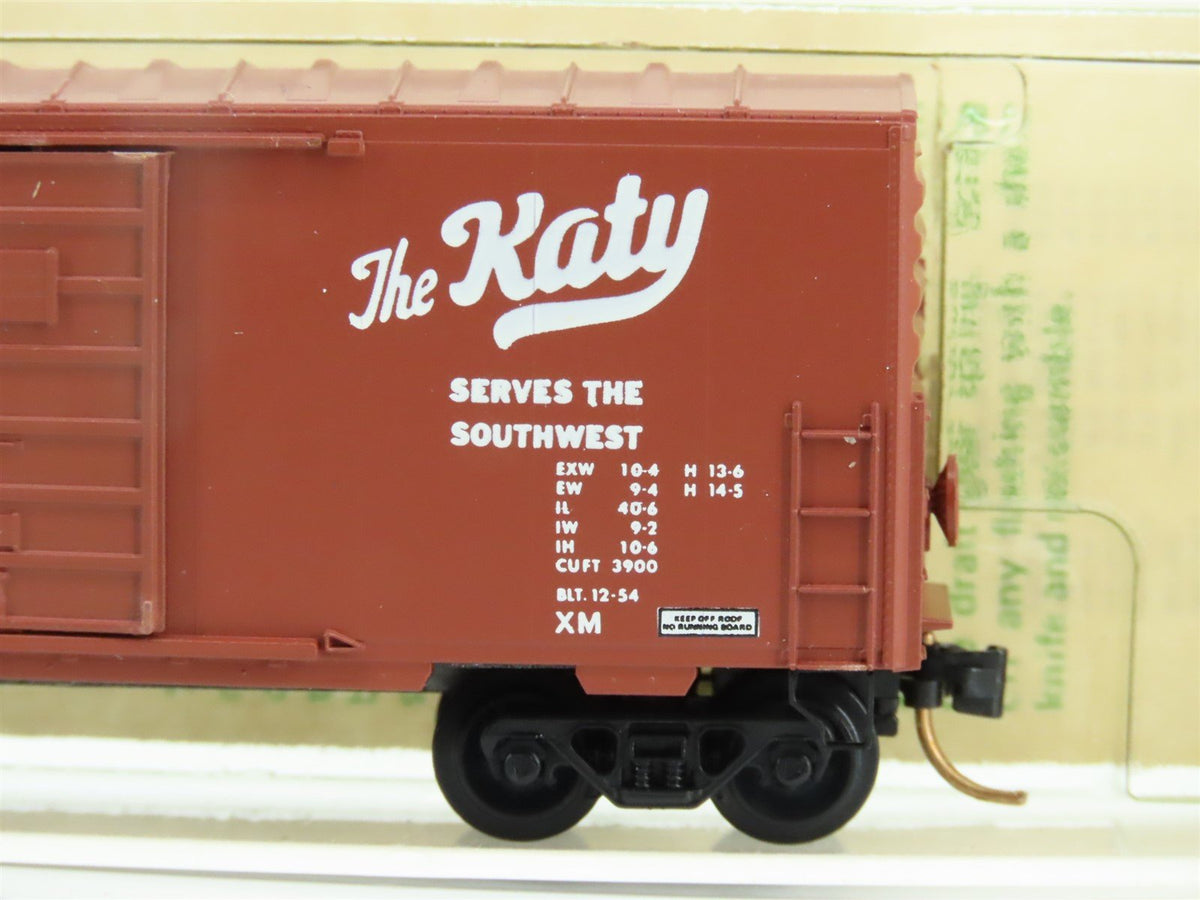N Scale Kadee Micro-Trains MTL 24229 MKT The Katy 40&#39; Box Car #97689 Blue Label