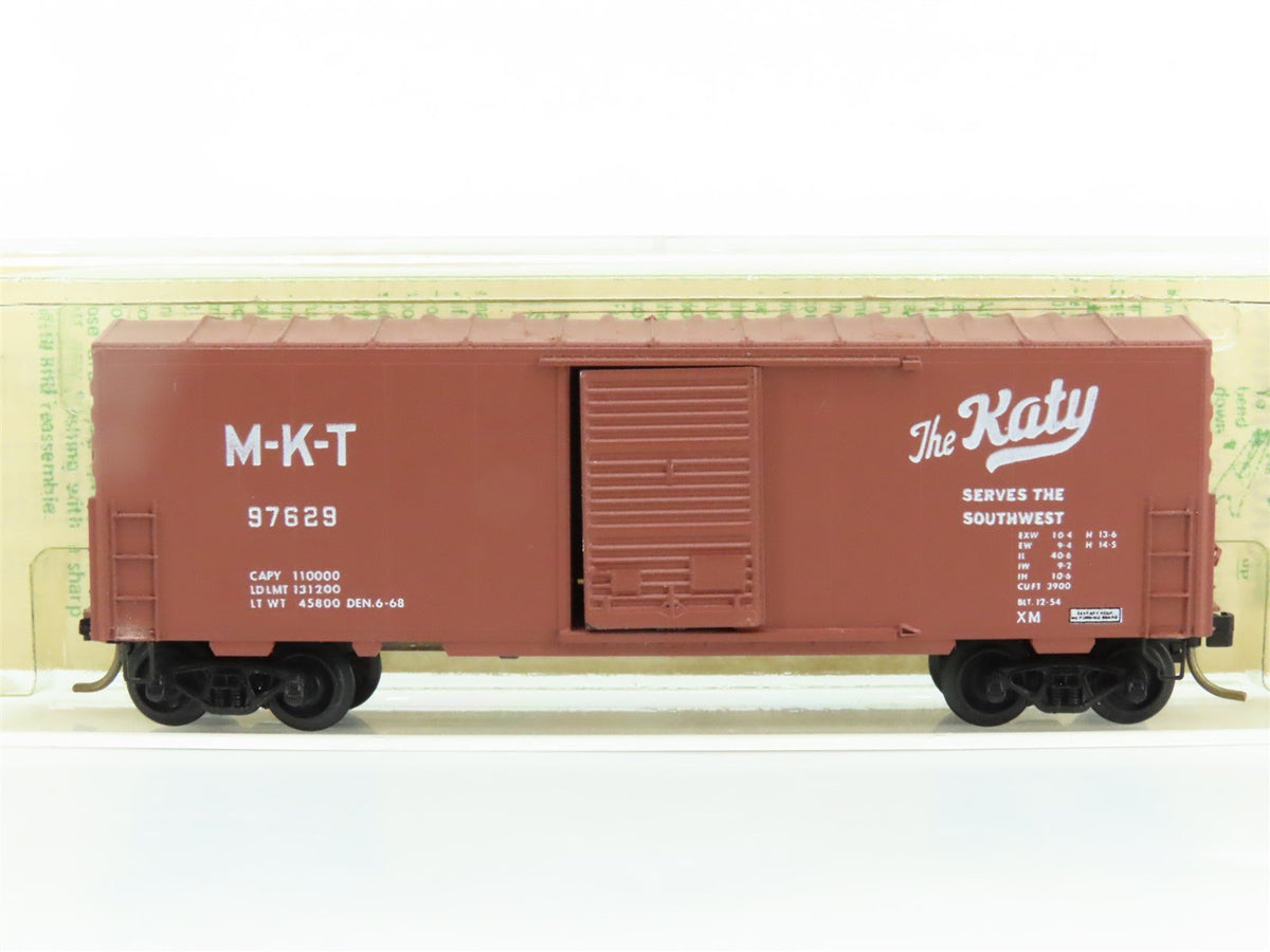 N Scale Kadee Micro-Trains MTL 24229 MKT The Katy 40&#39; Box Car #97689 Blue Label