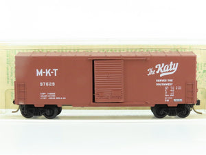 N Scale Kadee Micro-Trains MTL 24229 MKT The Katy 40' Box Car #97689 Blue Label