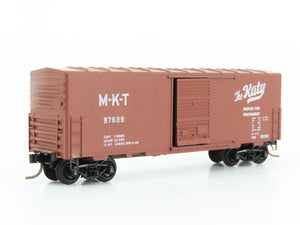 N Scale Kadee Micro-Trains MTL 24229 MKT The Katy 40' Box Car #97689 Blue Label