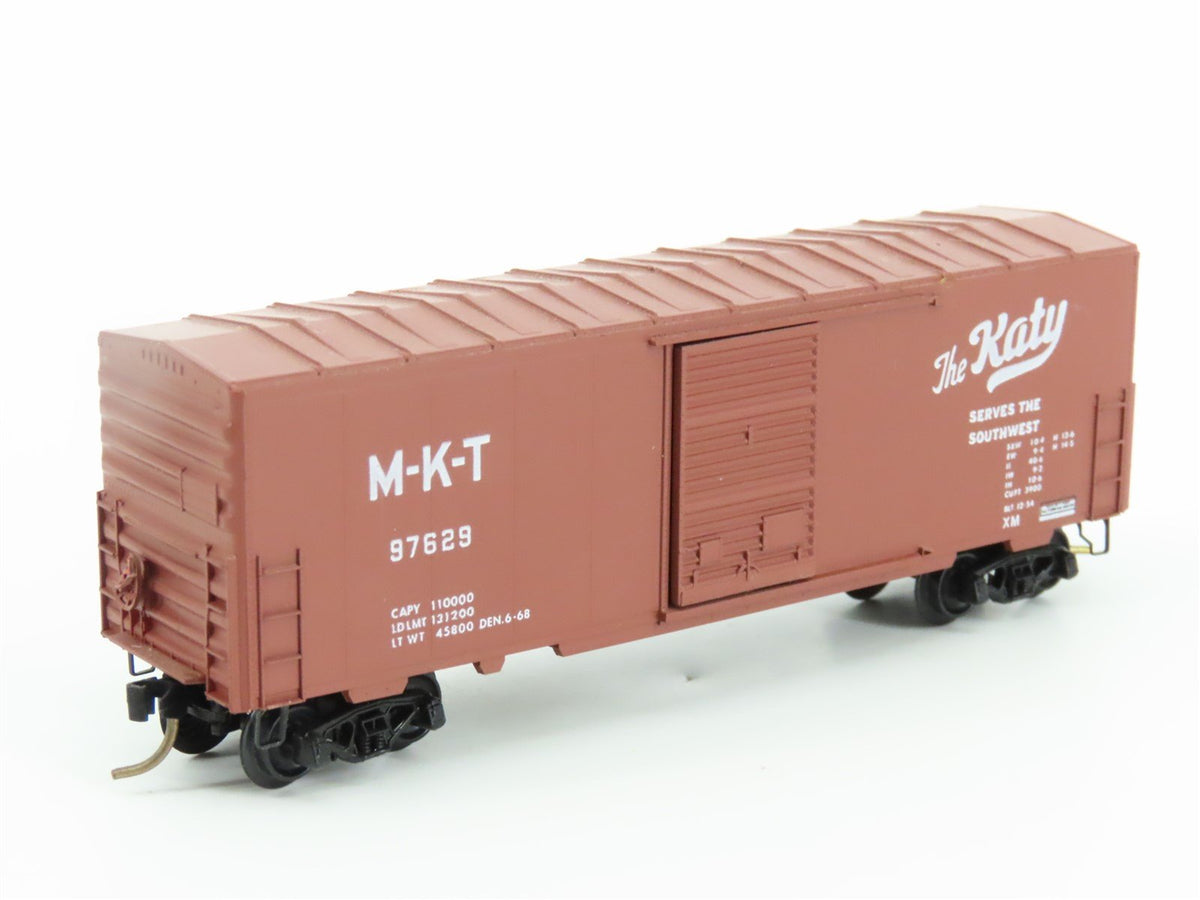 N Scale Kadee Micro-Trains MTL 24229 MKT The Katy 40&#39; Box Car #97689 Blue Label