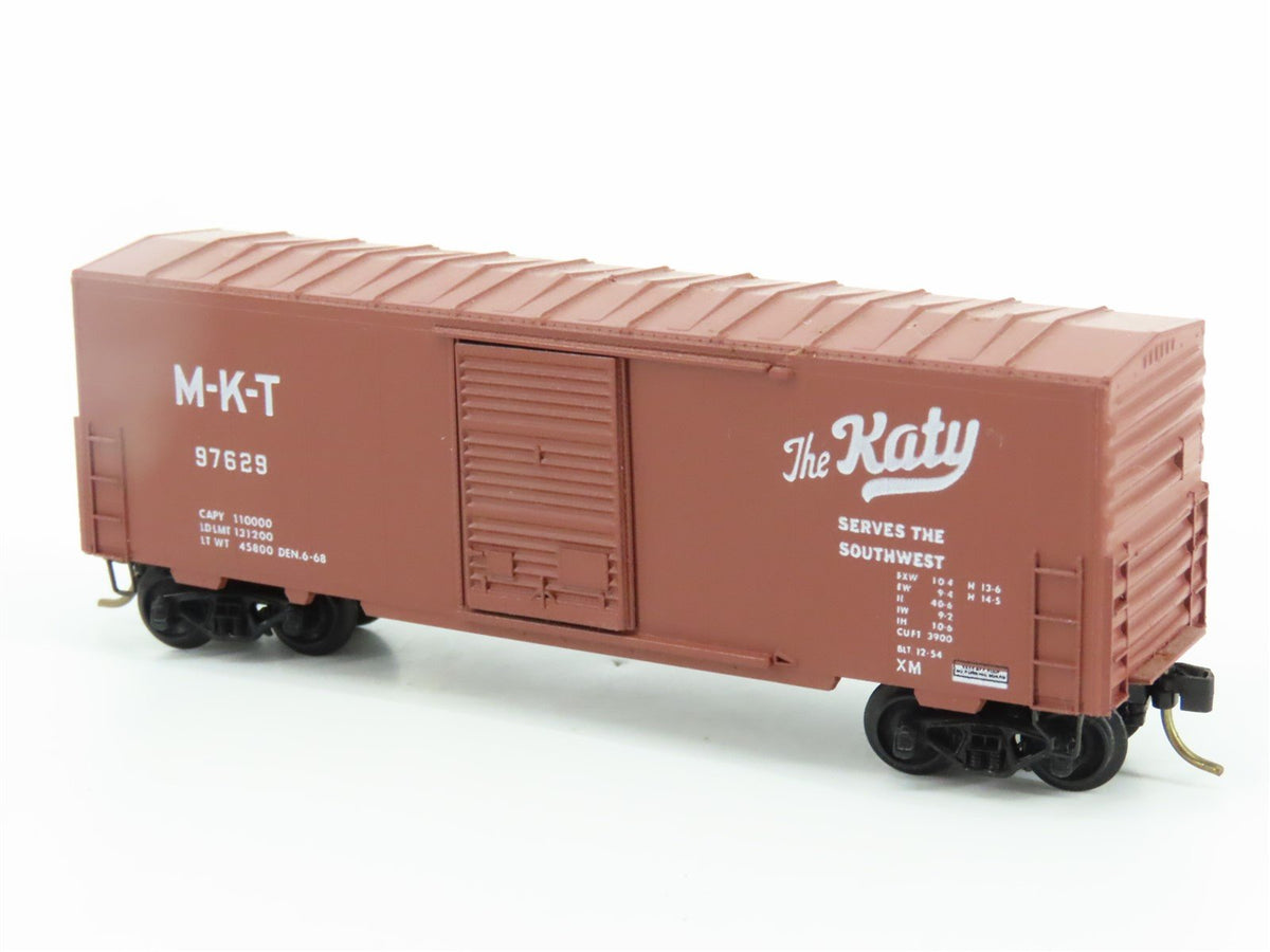 N Scale Kadee Micro-Trains MTL 24229 MKT The Katy 40&#39; Box Car #97689 Blue Label
