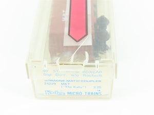 N Scale Kadee Micro-Trains MTL 24229 MKT The Katy 40' Box Car #97689 Blue Label