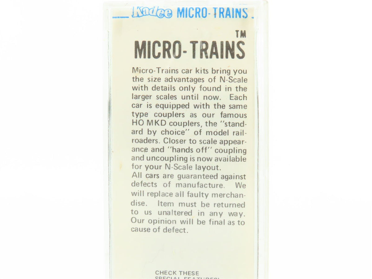 N Scale Kadee Micro-Trains MTL 24229 MKT The Katy 40&#39; Box Car #97689 Blue Label