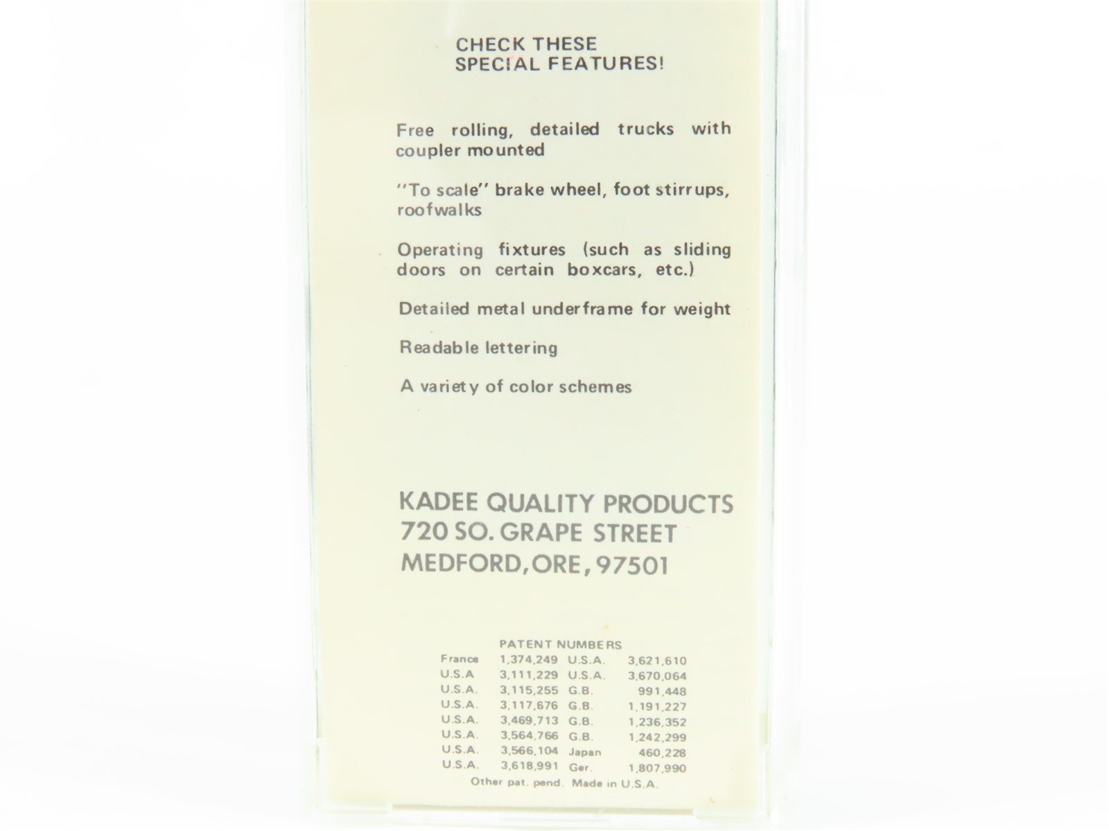 N Scale Kadee Micro-Trains MTL 24314 LNAC Single Door Box Car #144 - Blue Label