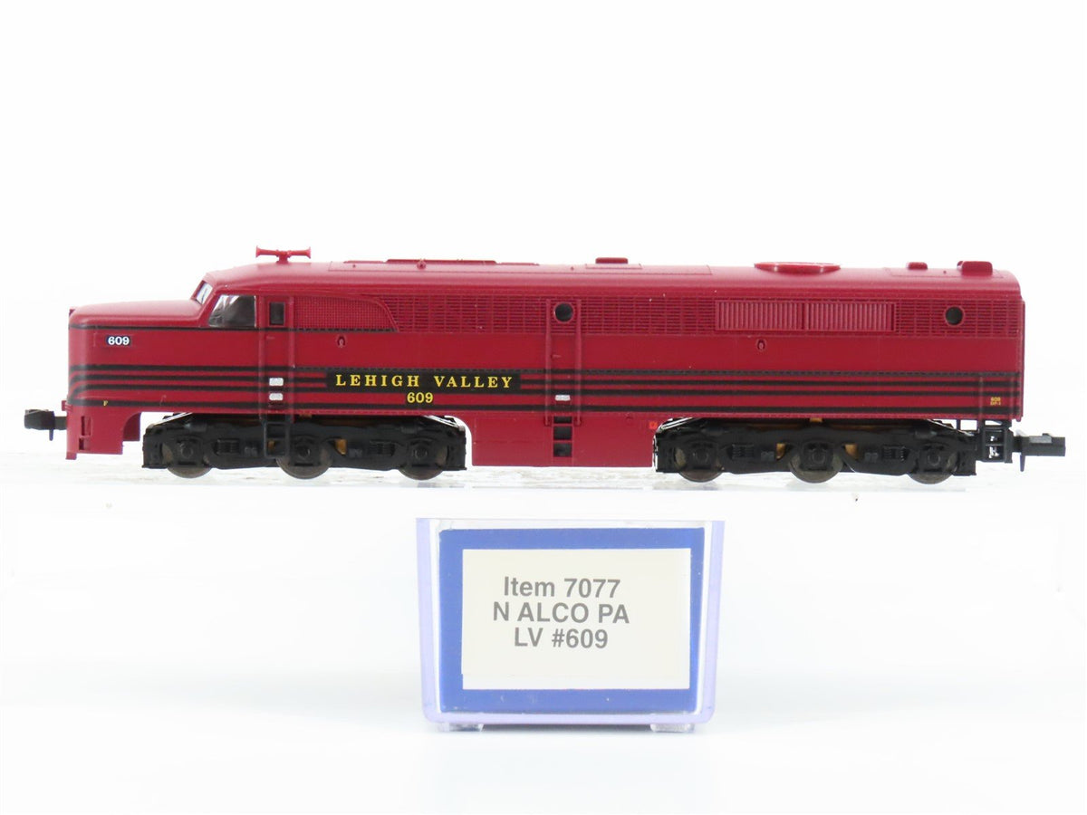 N Scale Life-Like 7077 LV Lehigh Valley PA Diesel Locomotive #609