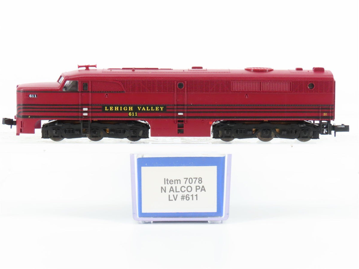 N Scale Life-Like 7078 LV Lehigh Valley PA Diesel Locomotive #611