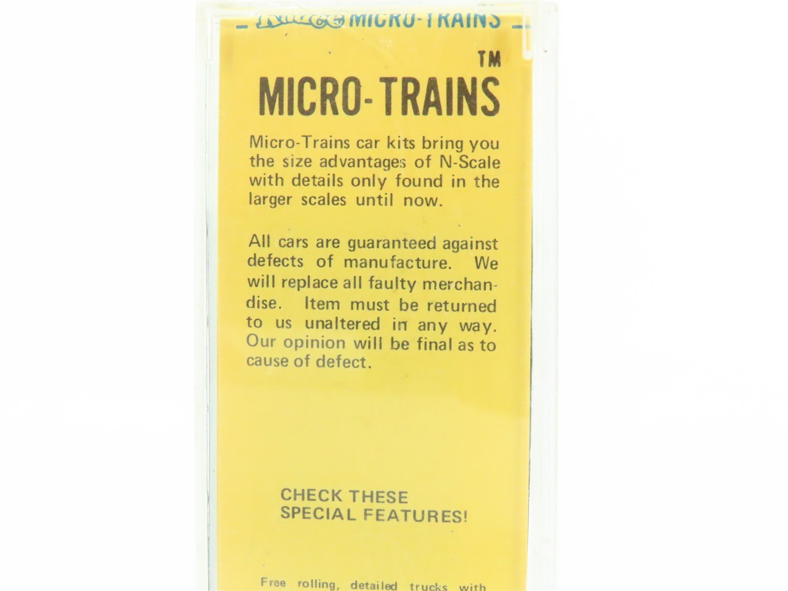 N Kadee Micro-Trains MTL 24314-1 LNAC 40' Single Door Box Car #144 Blue Label
