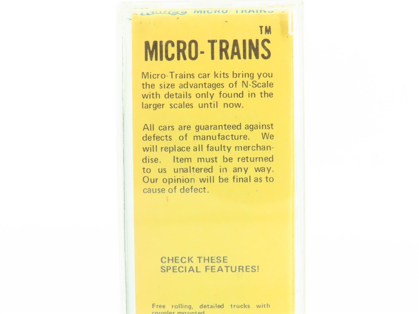 N Scale Kadee Micro-Trains MTL 24377-1 ONT Ontario Northland 40' Box Car #92077