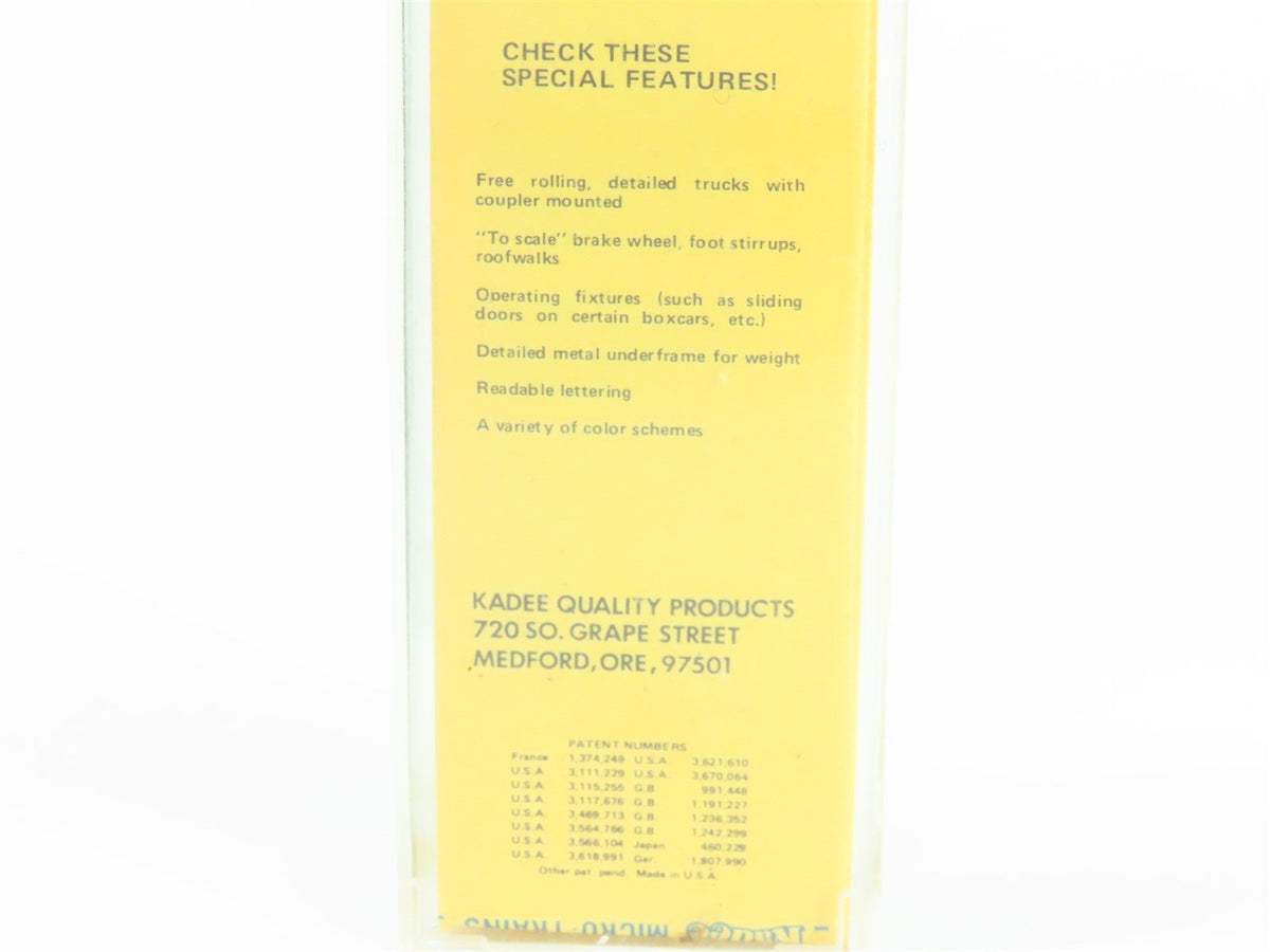 N Scale Kadee Micro-Trains MTL 24377-1 ONT Ontario Northland 40&#39; Box Car #92077