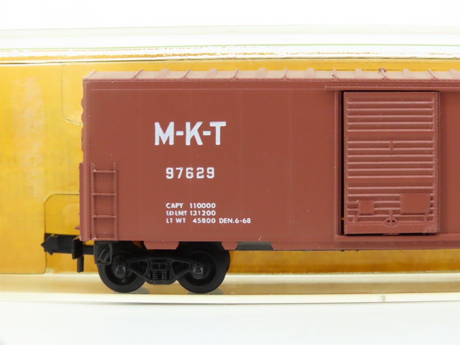N Scale Kadee Micro-Trains MTL 24229-1 MKT The Katy 40' Boxcar #97629 Blue Label