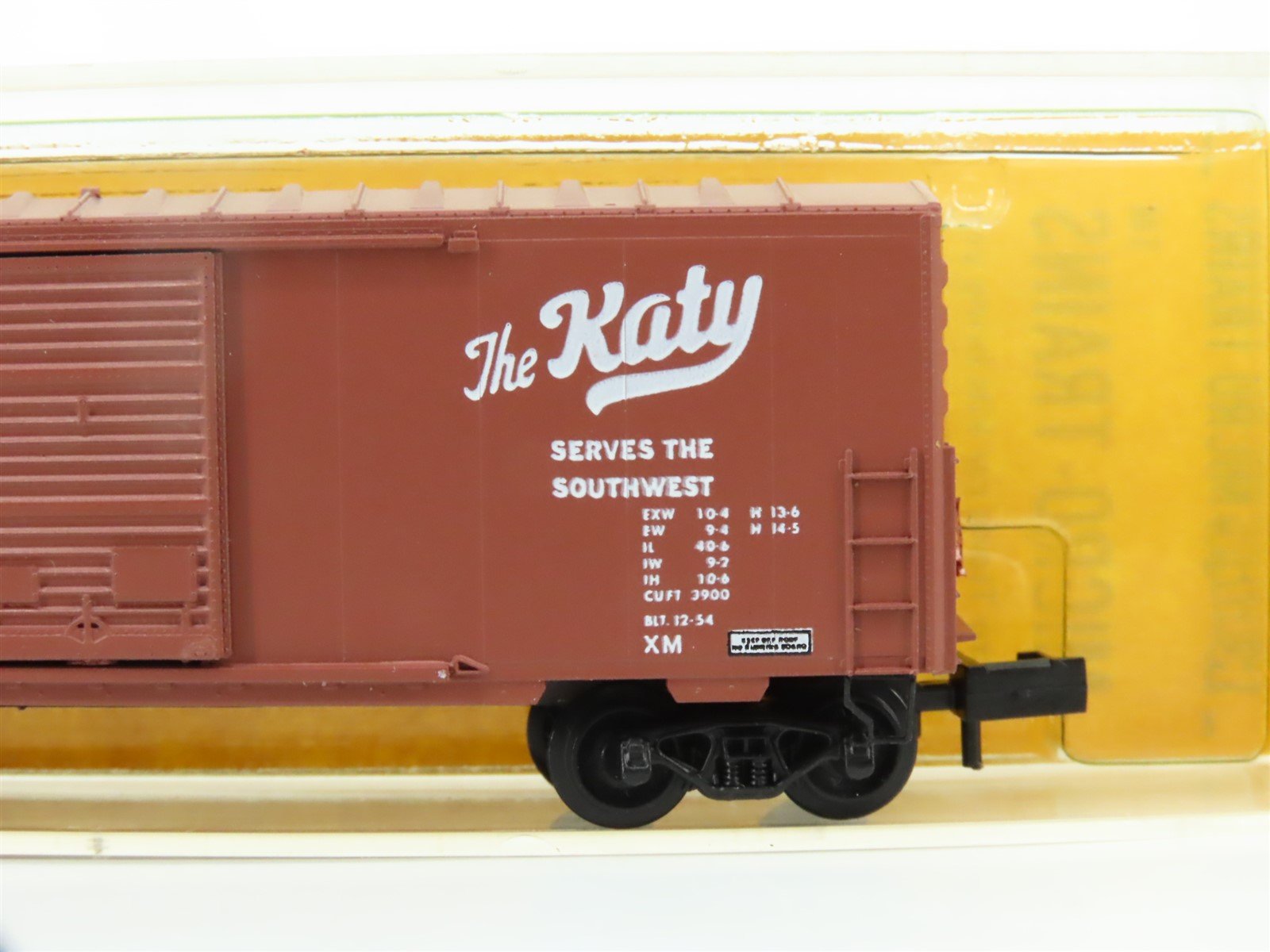 N Scale Kadee Micro-Trains MTL 24229-1 MKT The Katy 40' Boxcar #97629 Blue Label