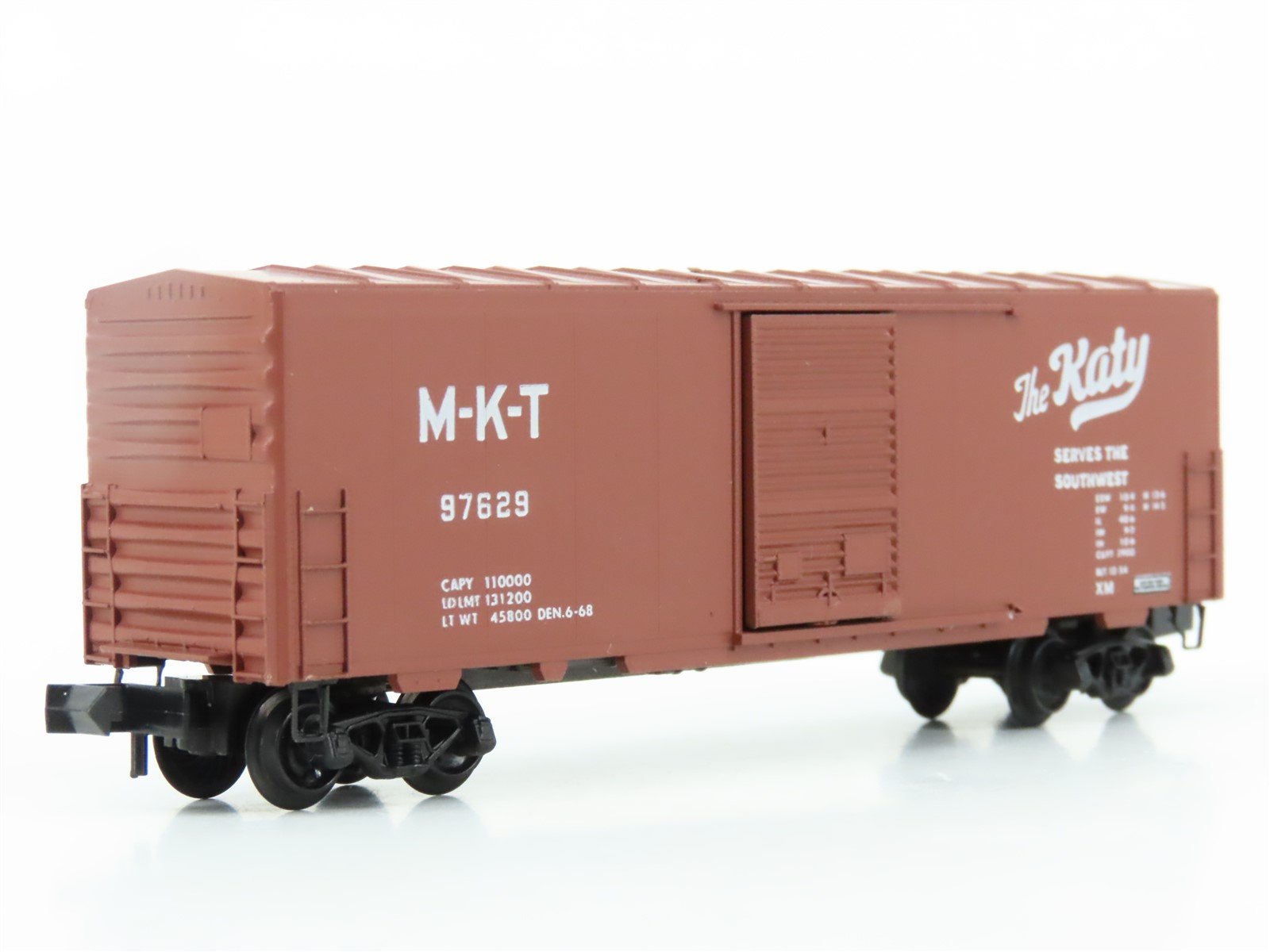 N Scale Kadee Micro-Trains MTL 24229-1 MKT The Katy 40' Boxcar #97629 Blue Label
