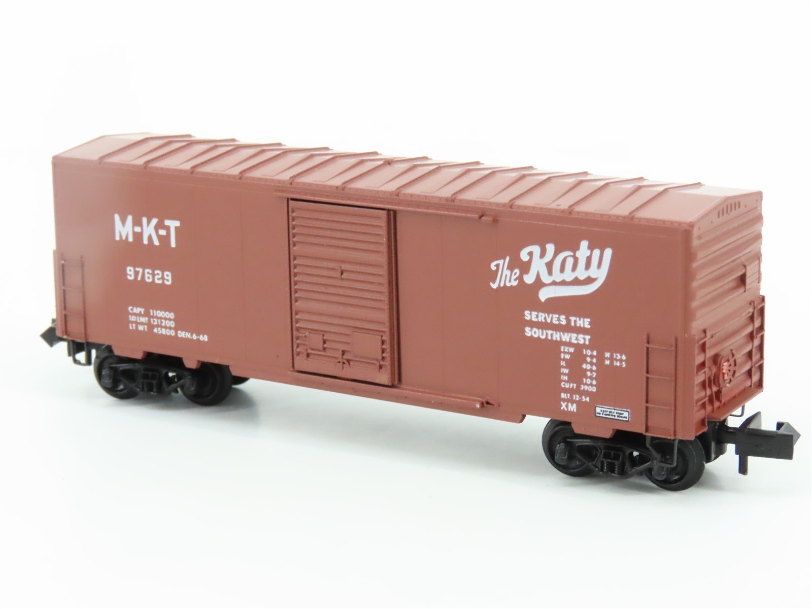 N Scale Kadee Micro-Trains MTL 24229-1 MKT The Katy 40' Boxcar #97629 Blue Label