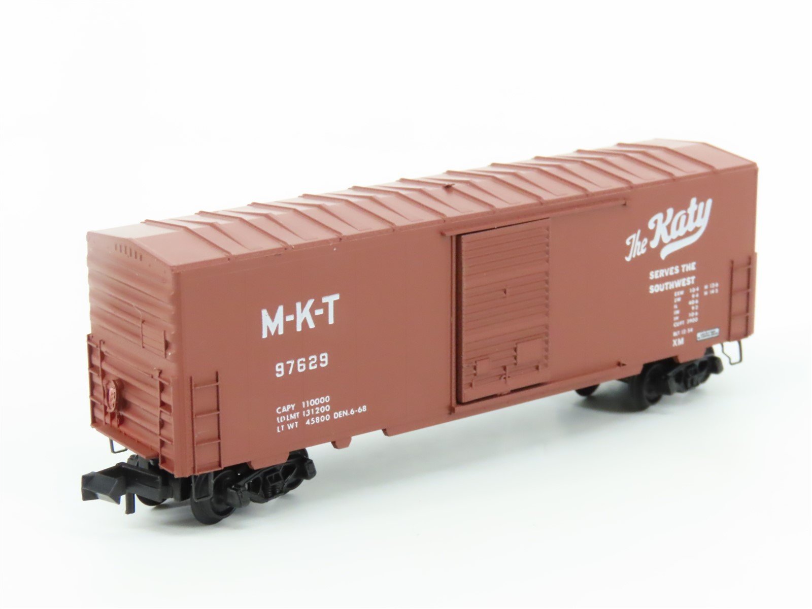 N Scale Kadee Micro-Trains MTL 24229-1 MKT The Katy 40' Boxcar #97629 Blue Label