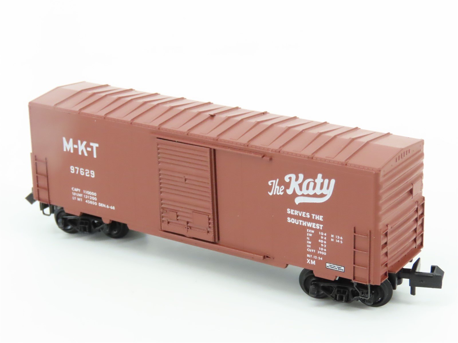 N Scale Kadee Micro-Trains MTL 24229-1 MKT The Katy 40' Boxcar #97629 Blue Label