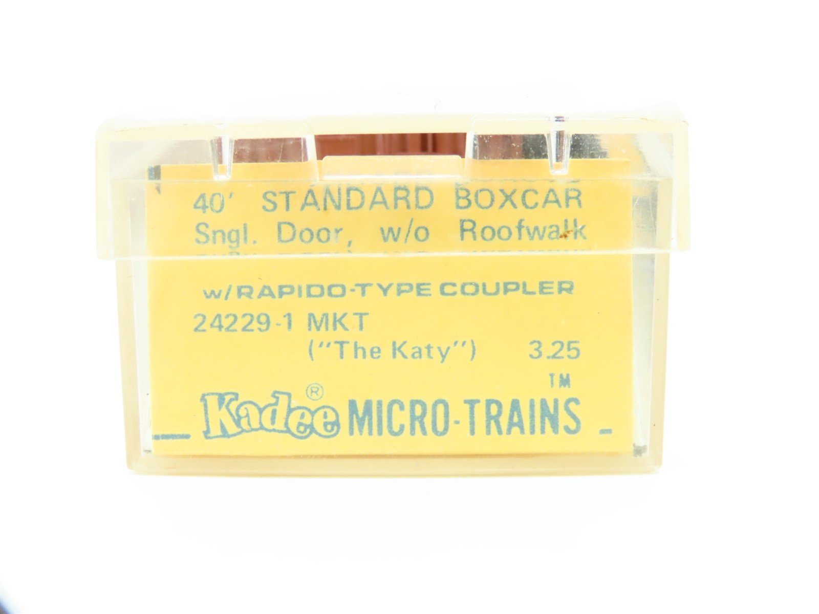 N Scale Kadee Micro-Trains MTL 24229-1 MKT The Katy 40' Boxcar #97629 Blue Label