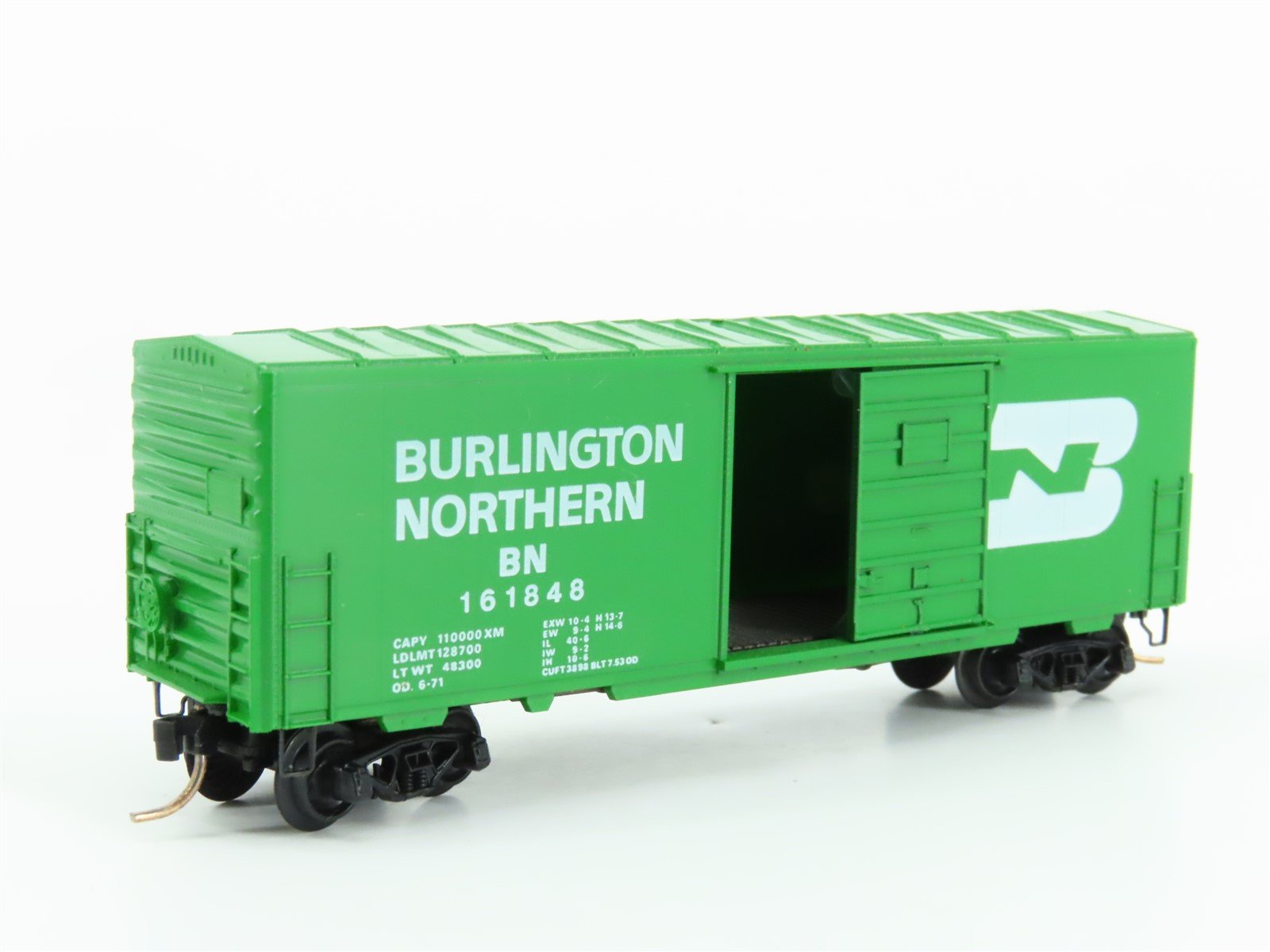 N Scale Kadee Micro-Trains MTL 24040 BN Burlington Northern 40' Boxcar #161848