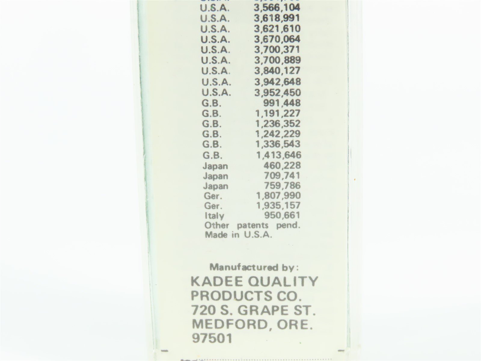 N Scale Kadee Micro-Trains MTL 24040 BN Burlington Northern 40' Boxcar #161848