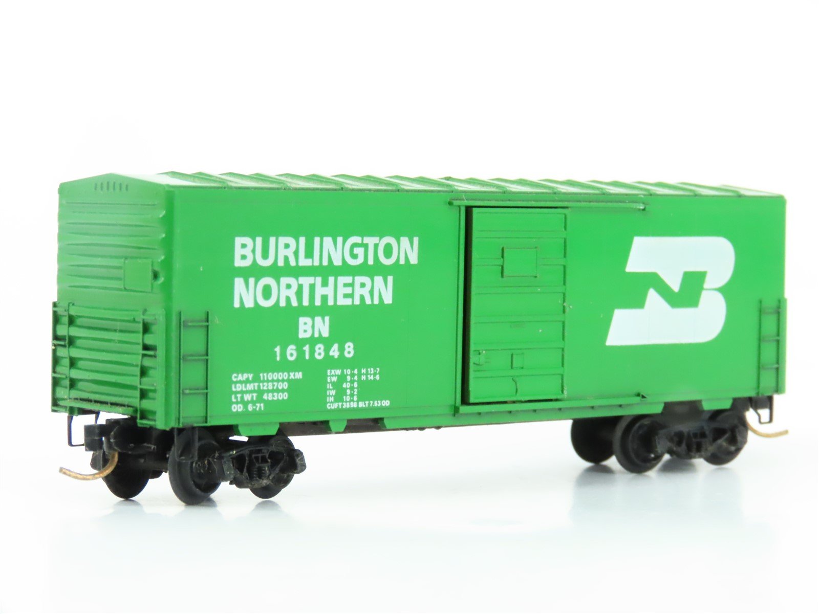 N Scale Kadee Micro-Trains MTL 24040 BN Burlington Northern 40' Boxcar #161848