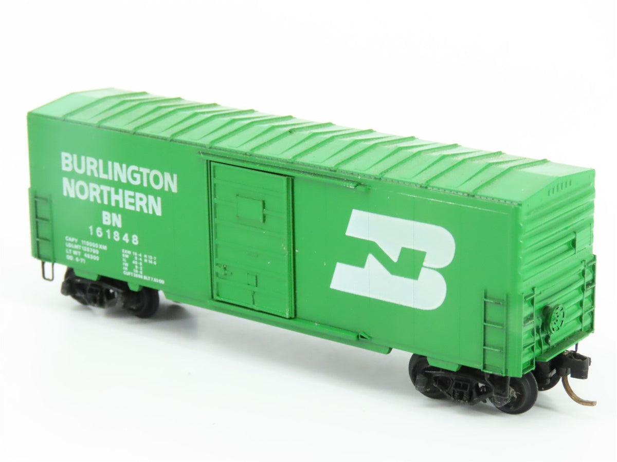 N Scale Kadee Micro-Trains MTL 24040 BN Burlington Northern 40&#39; Boxcar #161848