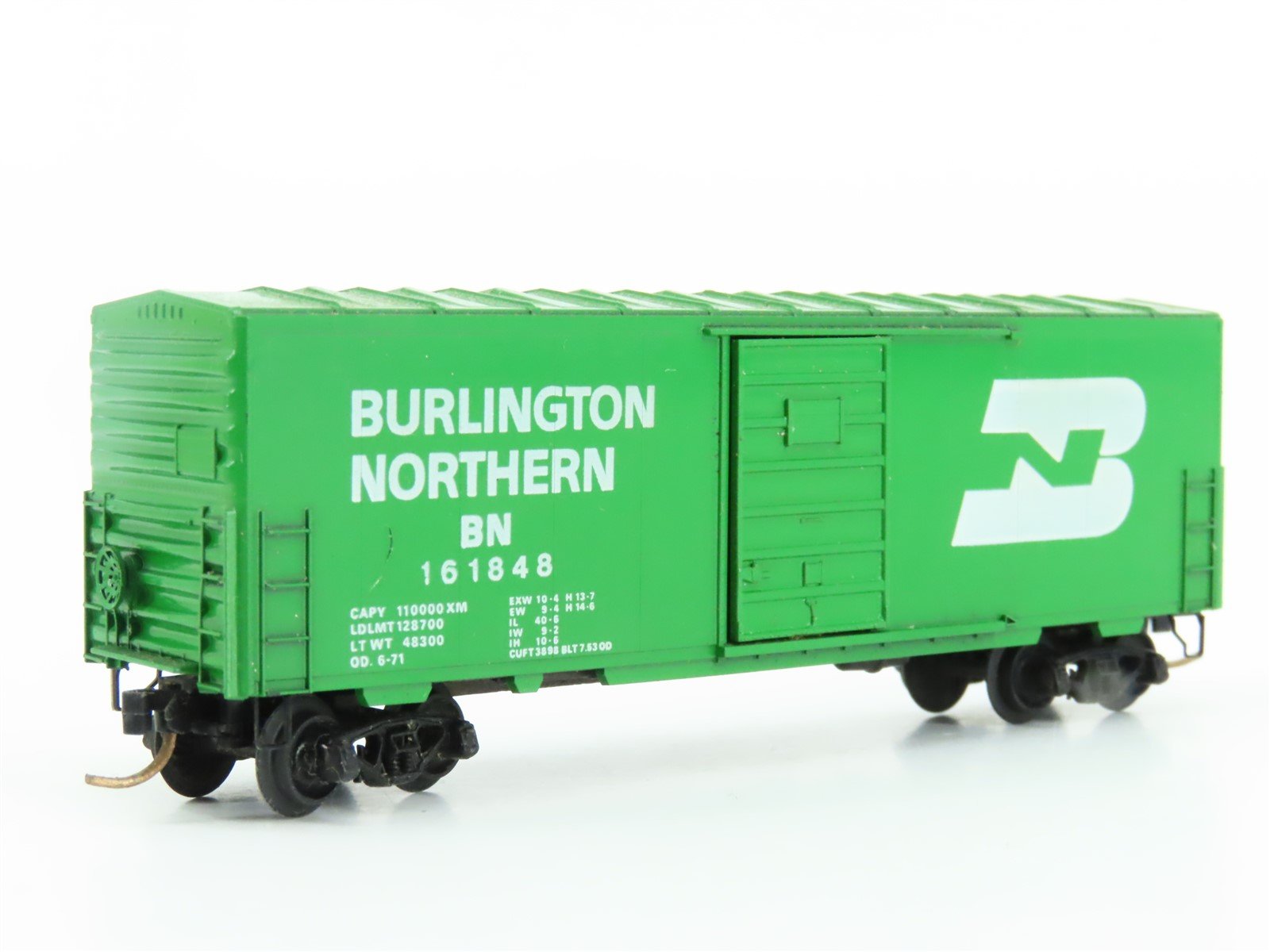 N Scale Kadee Micro-Trains MTL 24040 BN Burlington Northern 40' Boxcar #161848