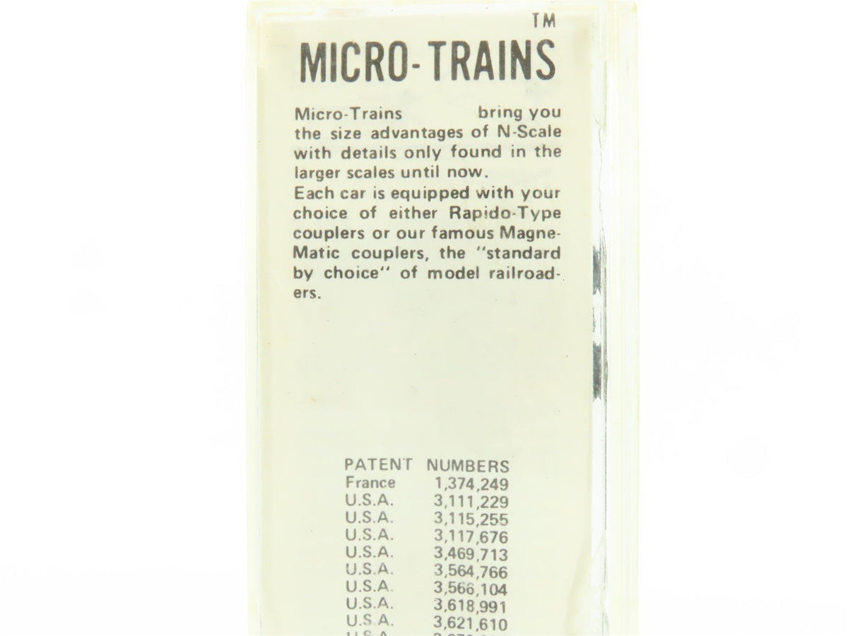 N Scale Kadee Micro-Trains MTL 24040 BN Burlington Northern 40&#39; Boxcar #161848