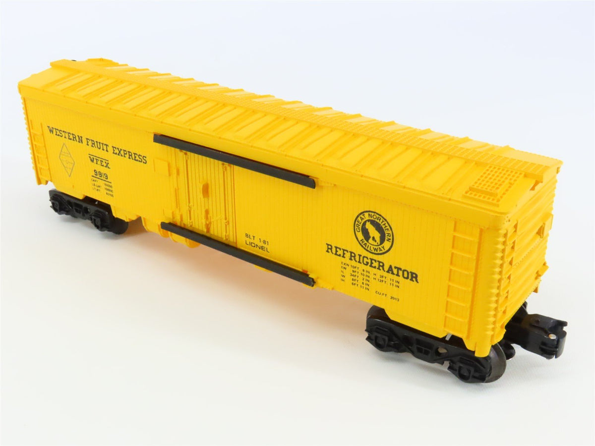 O Gauge 3-Rail Lionel 6-9819 GN WFEX Western Fruit Express Reefer #9819