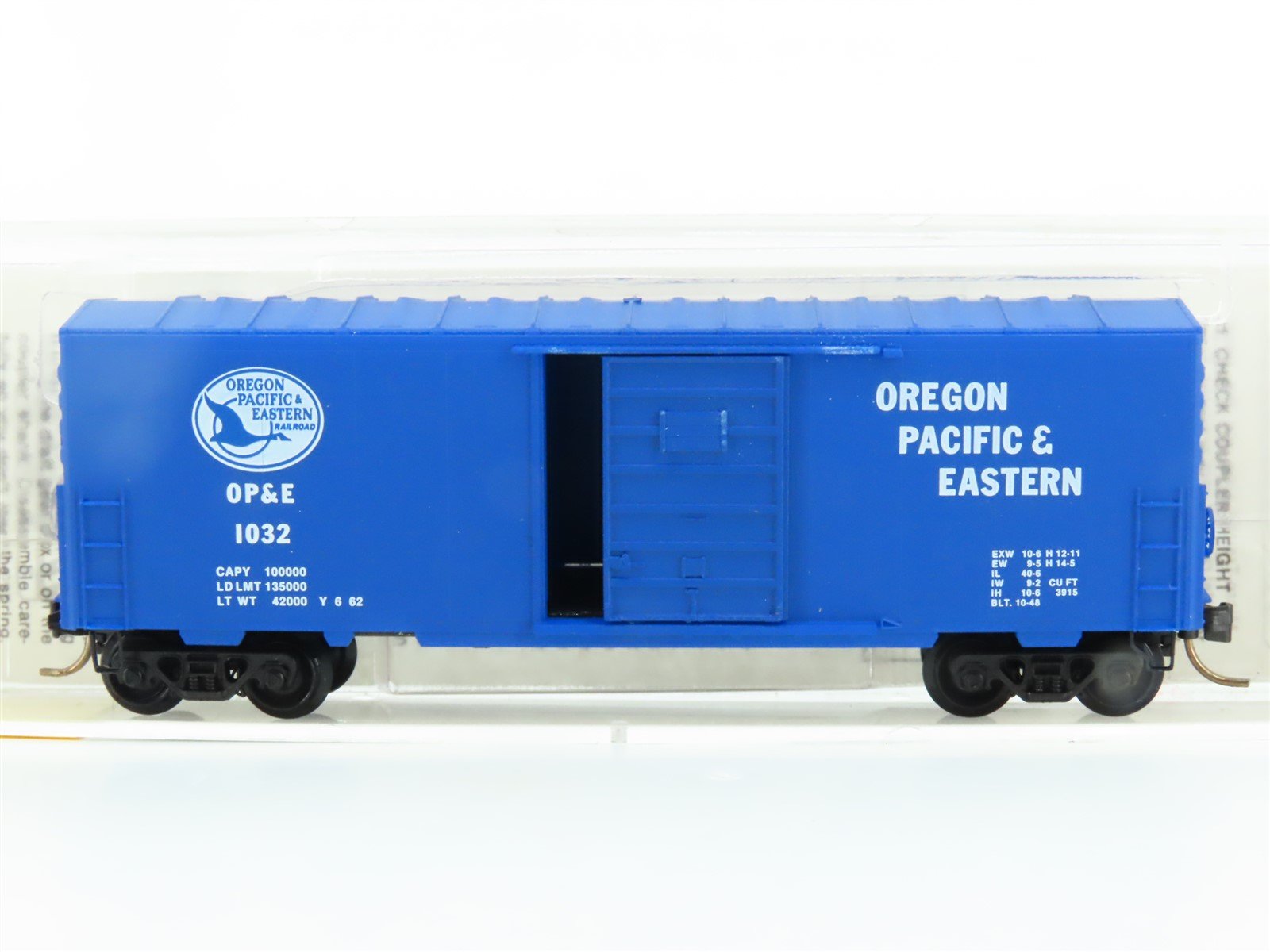N Scale Micro-Trains MTL 24110 OP&E Oregon Pacific & Eastern 40' Boxcar #1032