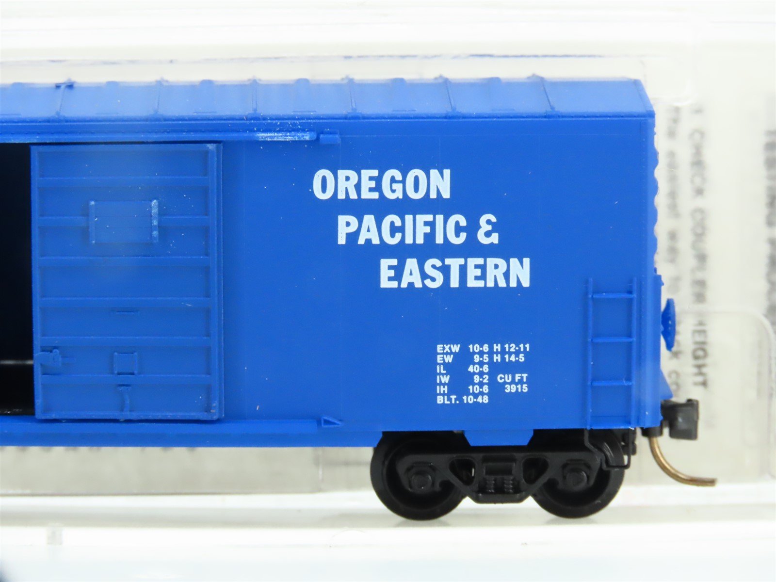 N Scale Micro-Trains MTL 24110 OP&E Oregon Pacific & Eastern 40' Boxcar #1032
