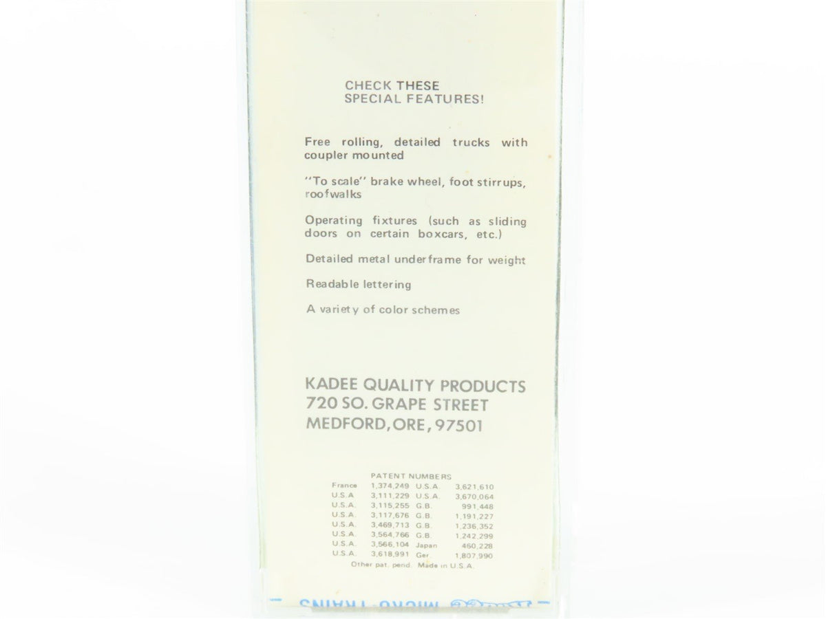 N Kadee Micro-Trains MTL 24384 OP&amp;E 40&#39; Single Door Boxcar #1034 - Blue Label