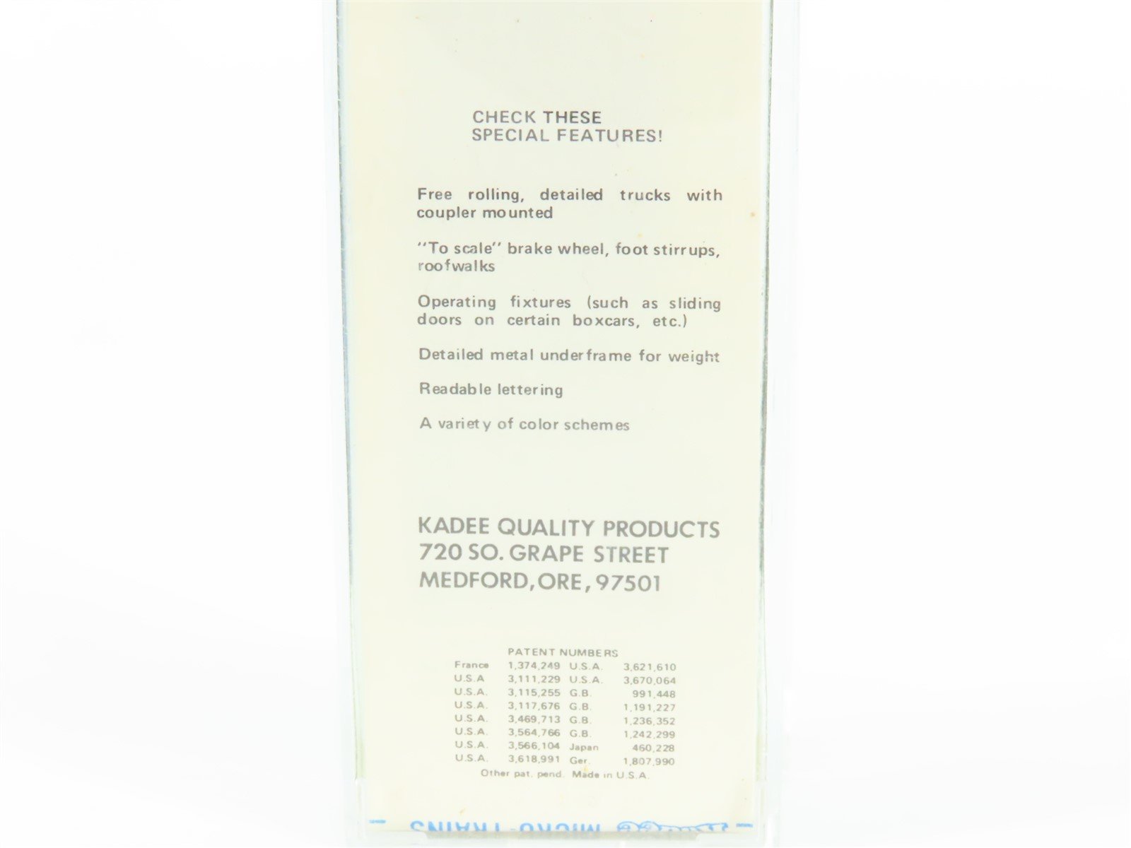 N Kadee Micro-Trains MTL 24384 OP&E 40' Single Door Boxcar #1034 - Blue Label