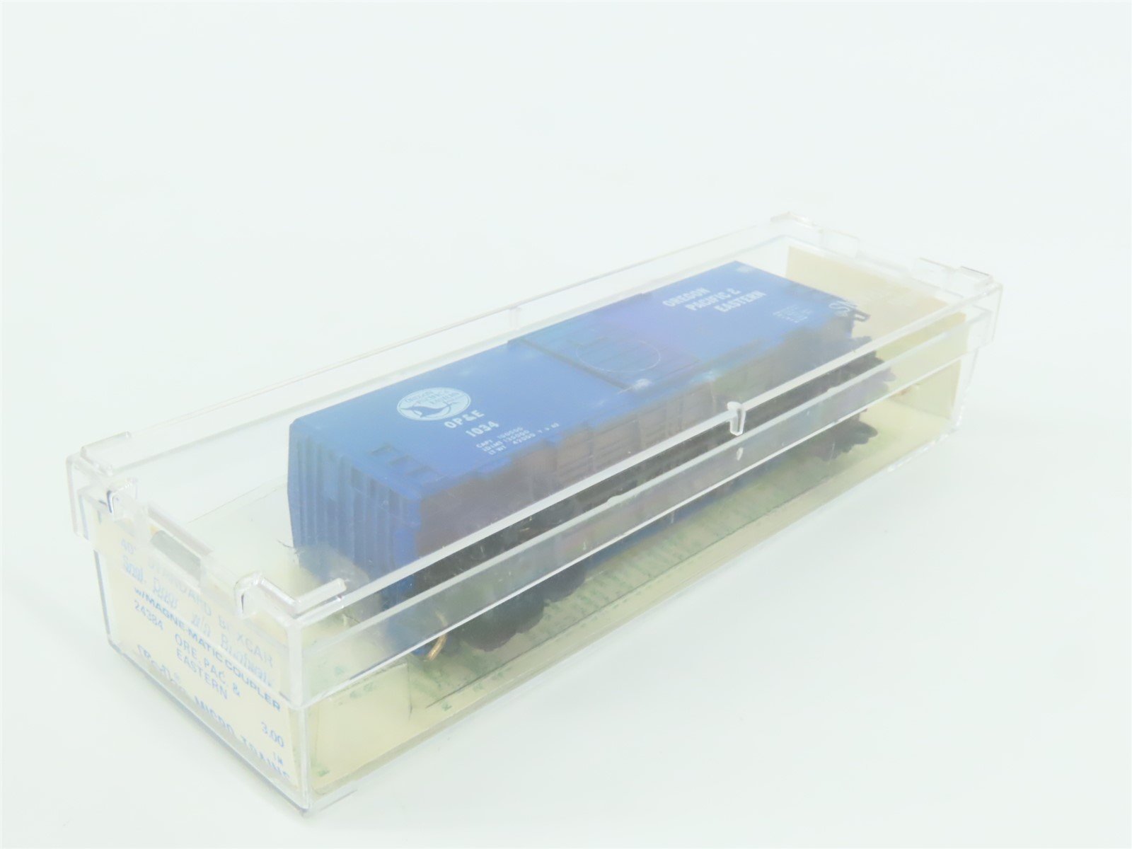 N Kadee Micro-Trains MTL 24384 OP&E 40' Single Door Boxcar #1034 - Blue Label