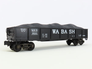 O Gauge 3-Rail Lionel 6-9820 WAB Wabash Railroad Open Gondola #9820