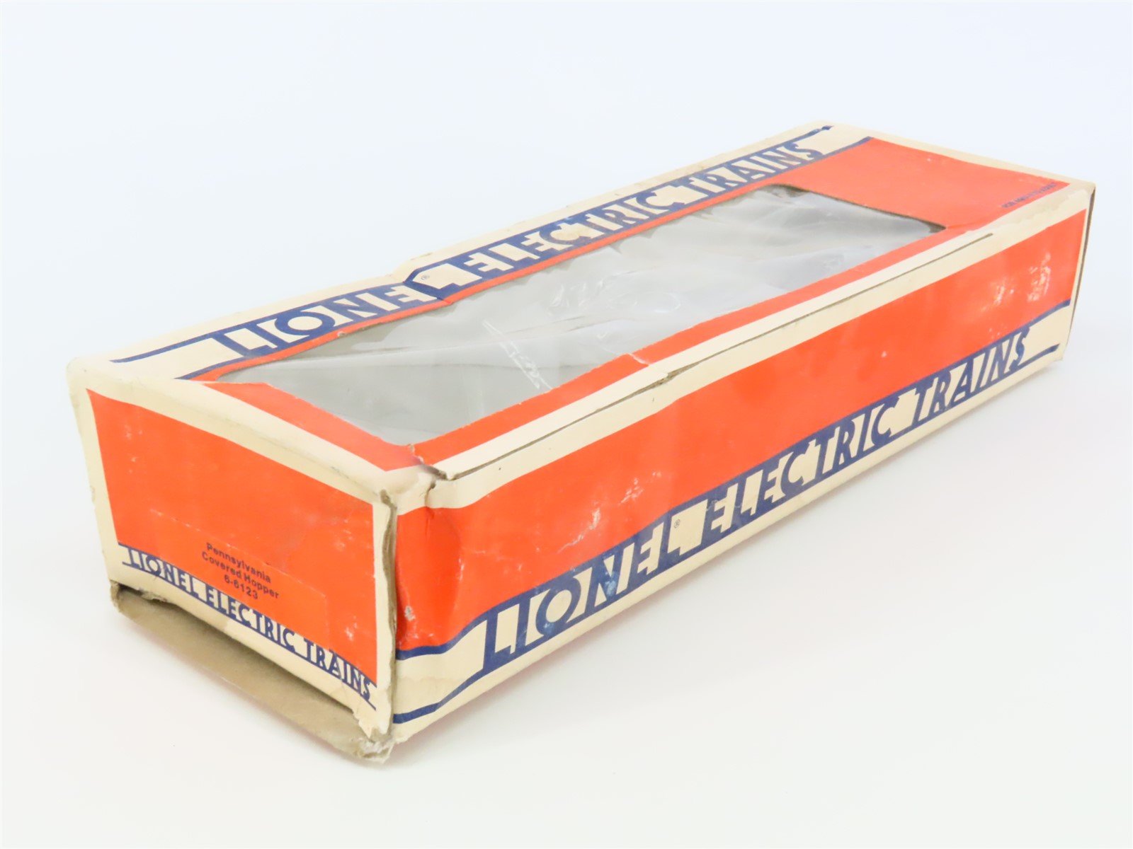 O Gauge 3-Rail Lionel 6-6123 PRR Pennsylvania 4-Bay Covered Hopper #6123