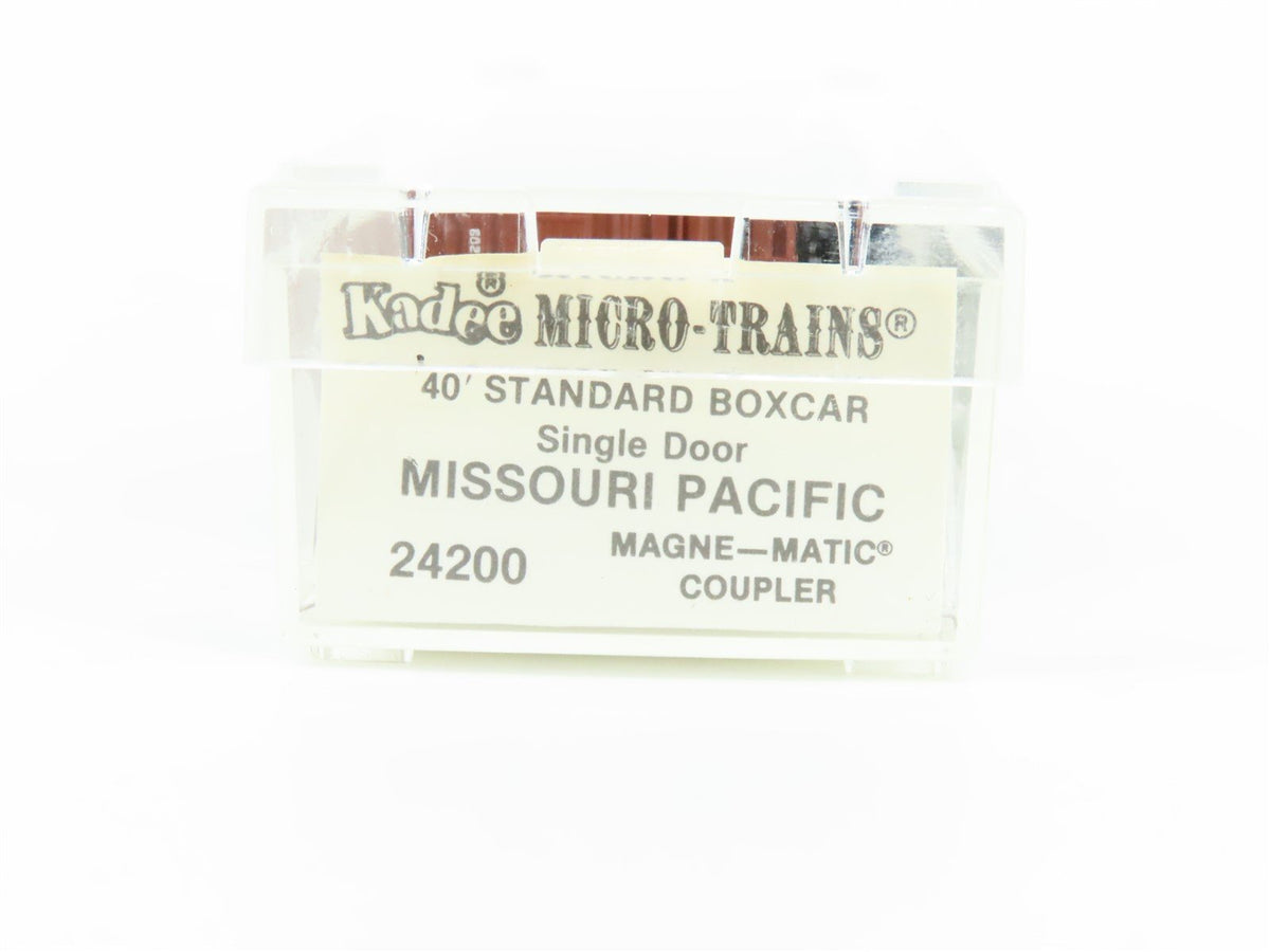 N Kadee Micro-Trains MTL 24200 MP Missouri Pacific 40&#39; Single Door Boxcar 354209
