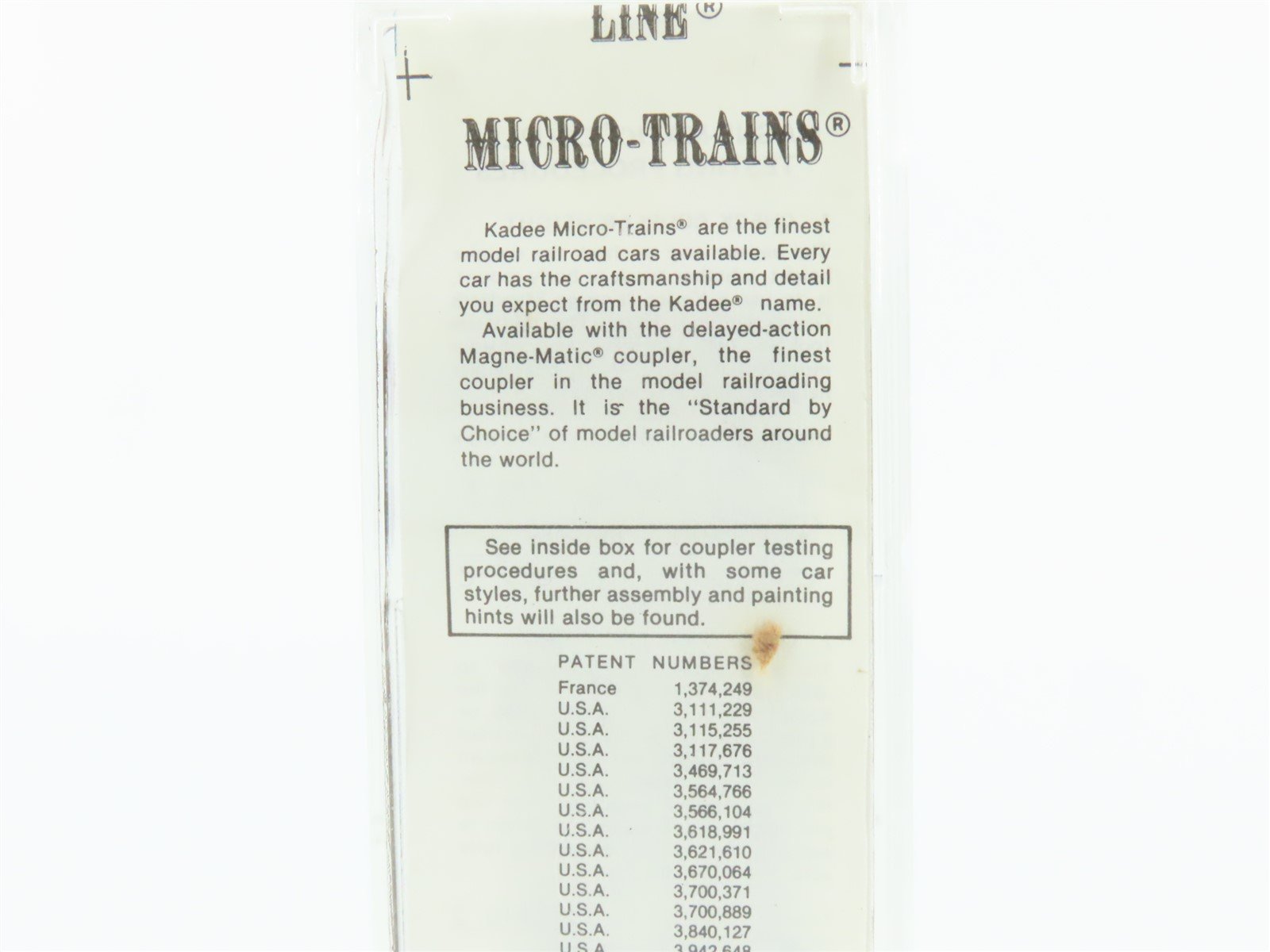 N Kadee Micro-Trains MTL 24200 MP Missouri Pacific 40' Single Door Boxcar 354209