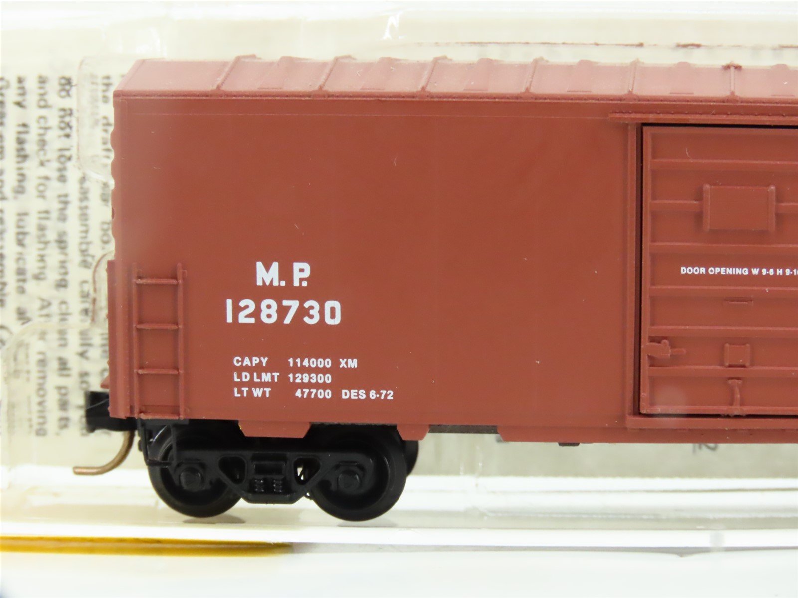 N Kadee Micro-Trains MTL 24190 MP Missouri Pacific 40' Single Door Boxcar 128730