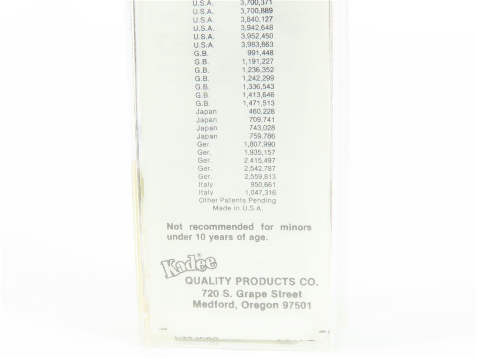 N Kadee Micro-Trains MTL 24190 MP Missouri Pacific 40' Single Door Boxcar 128730