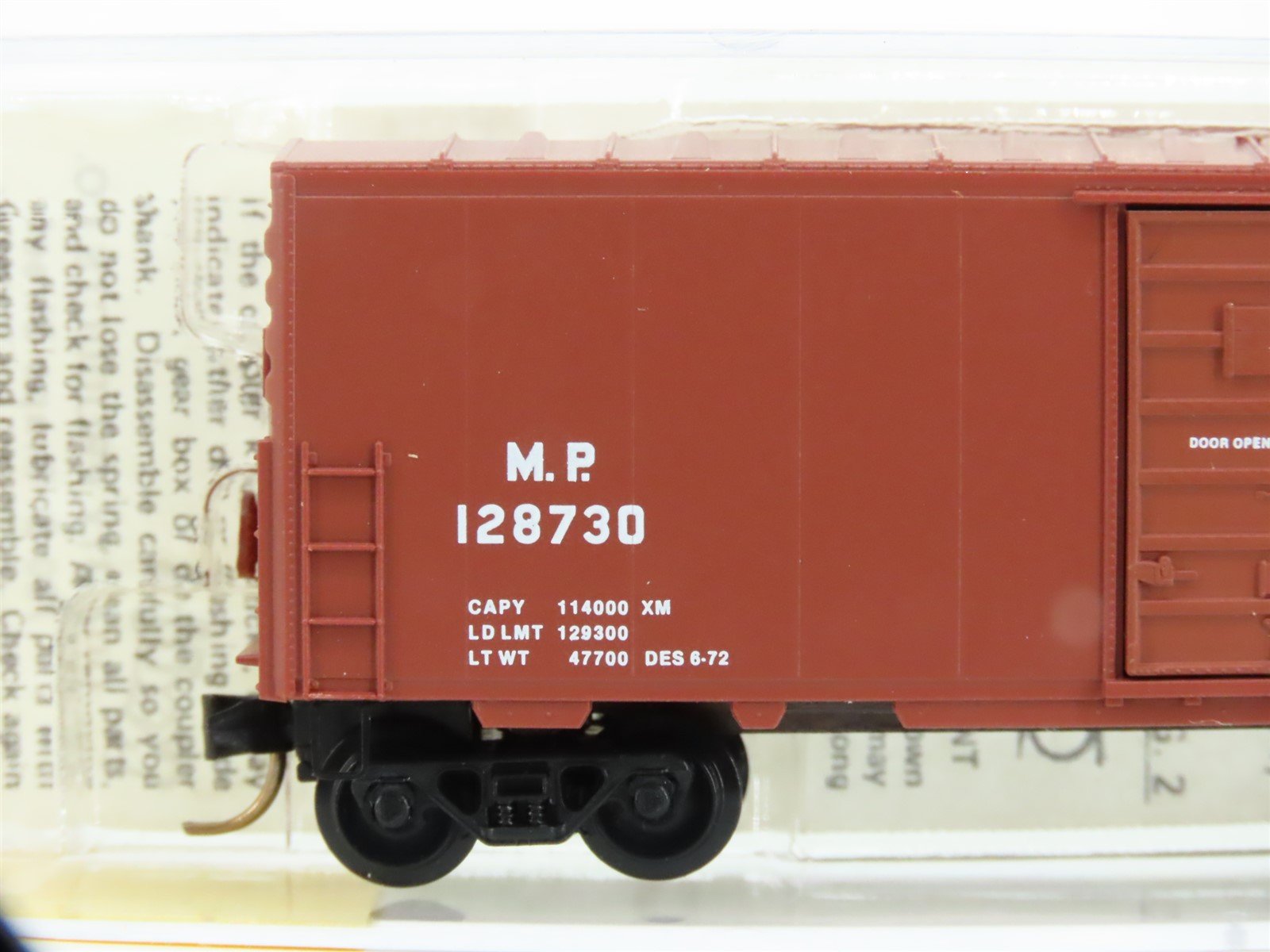 N Kadee Micro-Trains MTL 24190 MP Missouri Pacific 40' Single Door Boxcar 128730