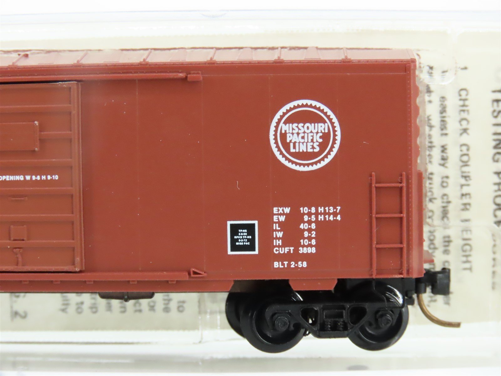 N Kadee Micro-Trains MTL 24190 MP Missouri Pacific 40' Single Door Boxcar 128730