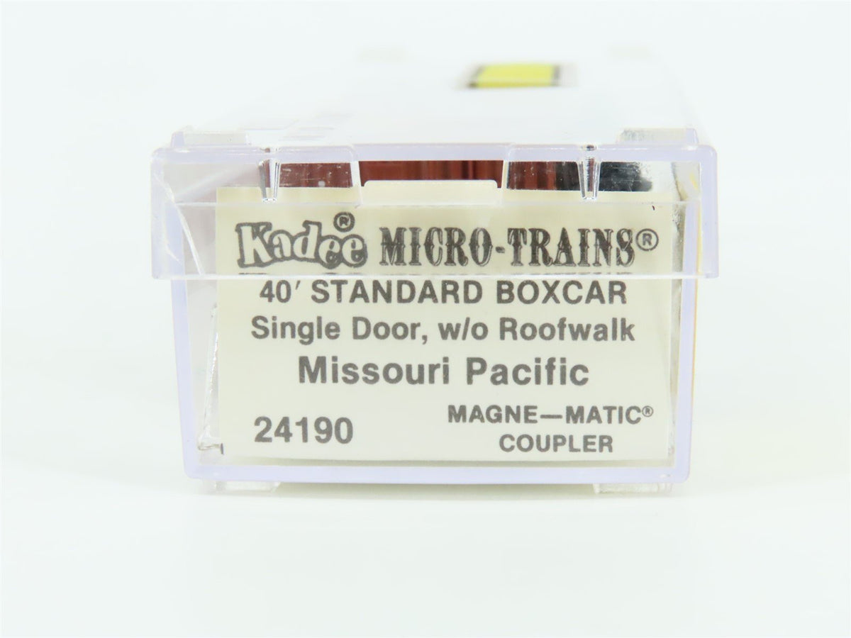 N Kadee Micro-Trains MTL 24190 MP Missouri Pacific 40&#39; Single Door Boxcar 128730