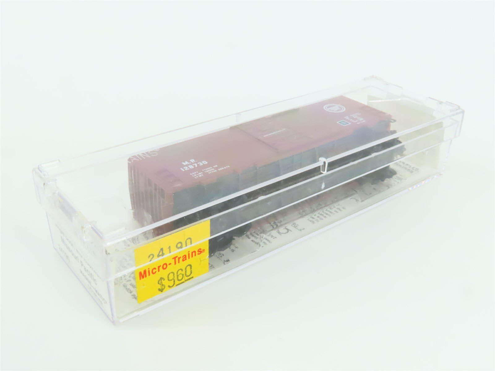 N Kadee Micro-Trains MTL 24190 MP Missouri Pacific 40' Single Door Boxcar 128730