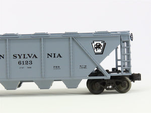 O Gauge 3-Rail Lionel 6-6123 PRR Pennsylvania 4-Bay Covered Hopper #6123