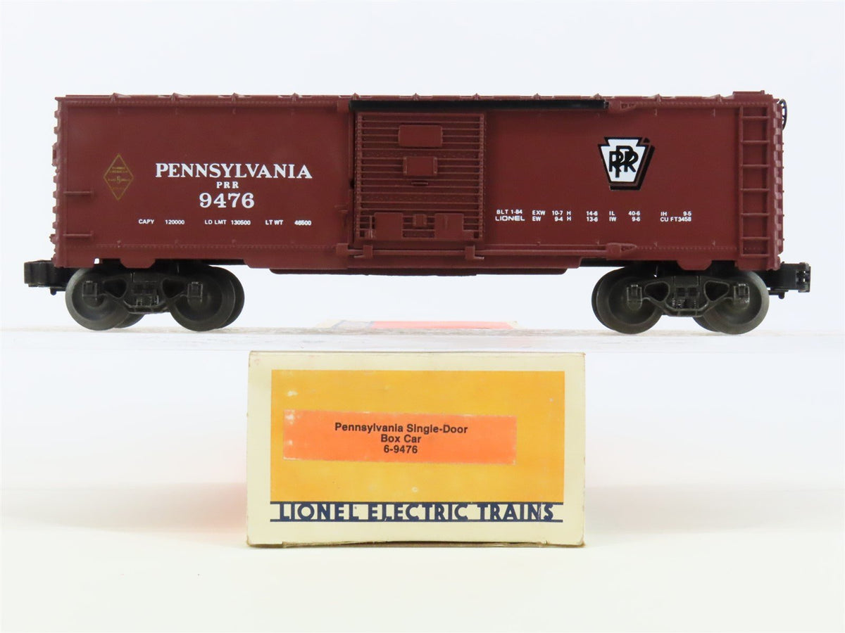 O Gauge 3-Rail Lionel 6-9476 PRR Pennsylvania Railroad Single Door Box Car #9476