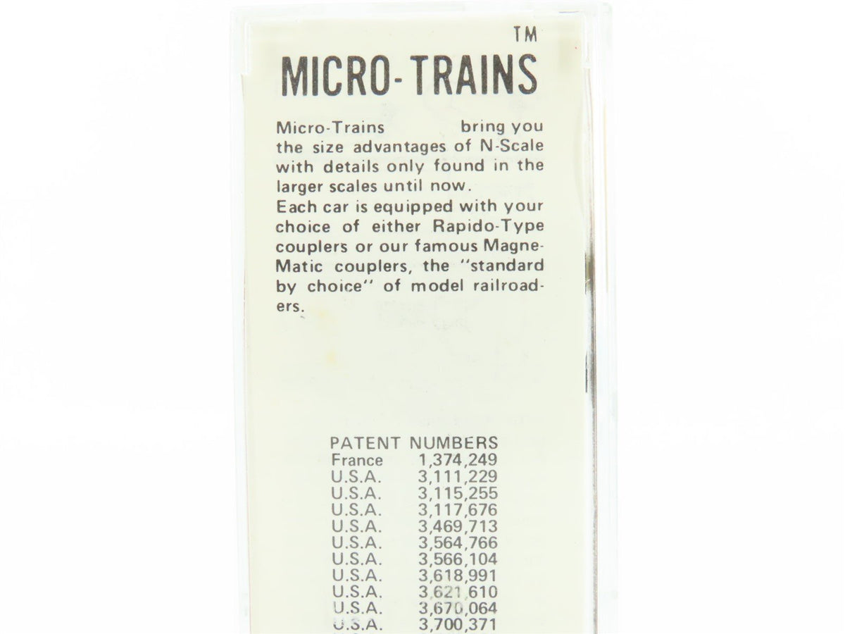 N Scale Kadee Micro-Trains MTL 24070 ICG Illinois Central Gulf 40&#39; Boxcar 416108
