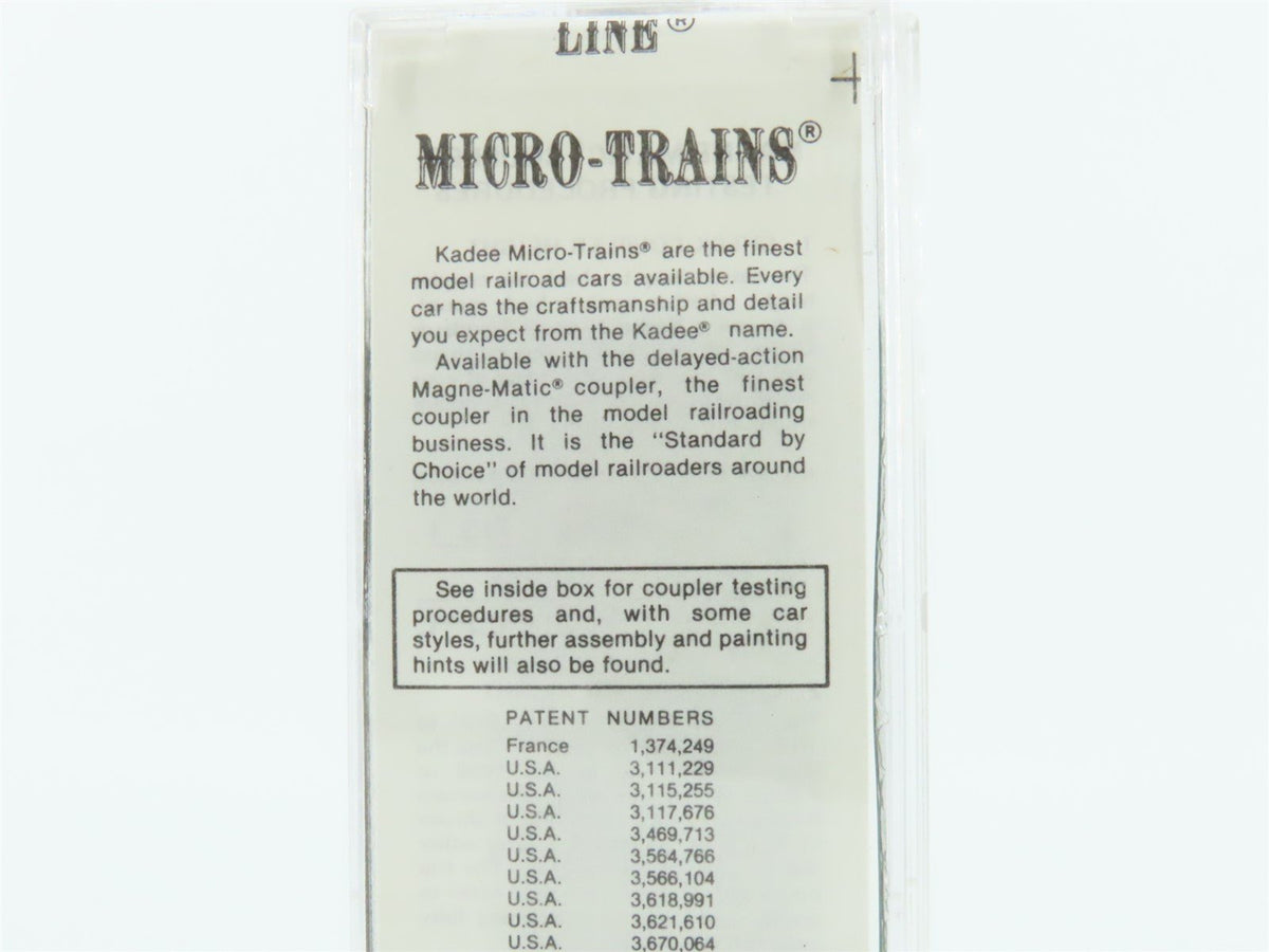 N Scale Kadee Micro-Trains MTL 24210 A&amp;StAB The Bay Line 40&#39; Box Car #1320